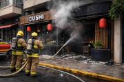 Incendio en restaurante de Sushi fue controlado en el CC LIDER