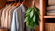 El truco del laurel en el placard: por qué deberías colgar una rama