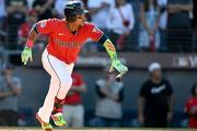 MLB: José Ramírez estrena su cuenta de jonrones en el Spring Training