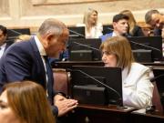 Luis Juez se sumó al bloque de La Libertad Avanza y fortalece al oficialismo en el Senado