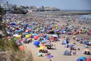 ¿Fin del calor en la playa?: Las Grutas bajo alerta por vientos intensos y una máxima de solo 20°C