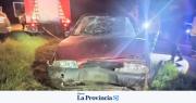 “El motor se apagó”: grave vuelco de una familia sanjuanina en San Luis