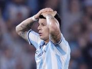 Alarma en Racing: Marcos Rojo se volvió a desgarrar y se perderá el partido ante Independiente Rivadavia