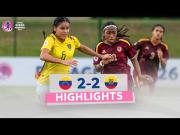 La Vinotinto Femenina quiere la revancha ante Colombia en el Sudamericano