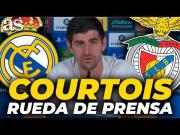 Courtois decepcionado de Mourinho: Vinícius no hizo nada malo