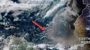 Polvo del Sahara ingresará este martes por la franja norte costera del país
