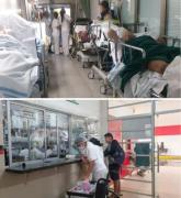 Colapso en hospitales provocará paros escalonados esta semana