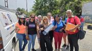 Alcaldesa Dina Castillo supervisó labores de asfaltado, luminarias y limpieza en beneficio de 336 familias de Rafael Urdaneta (+Fotos)