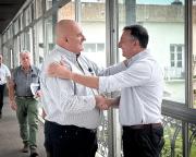 Vicepresidente Roberto Bentancor /UTE invertirá US$ 8 millones en Salto y promete avanzar en tarifa diferencial