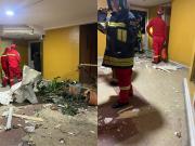 Deflagración de un calefón causa daños materiales en edificio de la calle Pinilla en la zona Sopocachi
