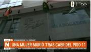 Tragedia en Cochabamba: Mujer cae del piso 11 de un edificio judicial