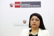 Nueva primera ministra de Perú promete una transición democrática 'transparente'