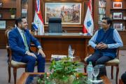 Intendente de Asunción se reúne con embajador de India para fortalecer la cooperación bilateral
