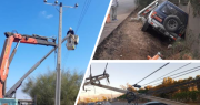 Récord de postes chocados en Chile: Más de 10 al día, ¿cuáles fueron las ciudades más afectadas?