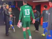 Tensión en el vestuario del Atlético de Madrid: Julián Álvarez esquivó el saludo del Cholo Simeone y podría cambiar de club