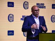 Gonzalo Belloso, presidente de Rosario Central, le tiró una chicana al Chacho Coudet: Si le dice que sí a River, a mí me quedaría incómodo