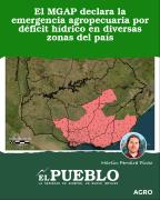 El MGAP declara la emergencia agropecuaria por déficit hídrico en diversas zonas del país ‣ Martin Ferreira Pinto