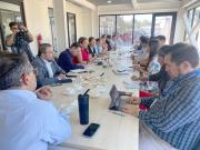 En Linares: El SLEP Los Álamos lideró reunión de coordinación para un retorno a clases seguro