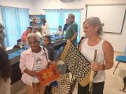 El “pintuyo” resiste en el arte textil: un equipo técnico reveló técnicas milenarias