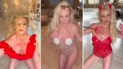 Britney Spears deja al descubierto sus lolas por un descuido