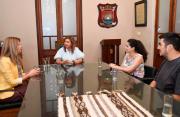 La intendente Fuentes se reunió con la ministra O'Mill por actividades conmemorativas para el Día de la Mujer
