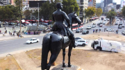 Cuándo volvería la estatua de Baquedano a Plaza Italia