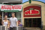 Las acciones de Papa John’s se desploman por un menor apetito por sus pizzas, mientras las de Krispy Kreme suben tras prometer menos deuda