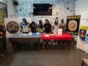Pilar: cinco detenidos y más de 4.300 dosis de cocaína fuera de circulación