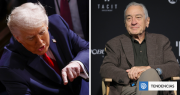 Donald Trump arremete contra Robert De Niro tras sus dichos: lo tachó de mentalmente inestable