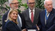 Carlos Mahiques recibió en Italia un reconocimiento internacional por su trayectoria judicial