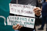 Sindicatos exigen respeto a los derechos laborales y aumentos de salarios ante el Ministerio del Trabajo