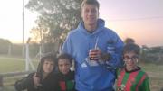 Furor por Washington Aguerre: el golero de Peñarol fue a ver a su hijo atajar en un torneo juvenil de Florida, habló del clásico ante Nacional y dejó un mensaje a los hinchas aurinegros