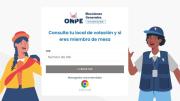 ¿Dónde ver tu local de votación en ONPE para las Elecciones 2026?