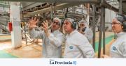 Orrego visitó la planta de Arcor en Rawson y destacó el liderazgo de San Juan en tomate industrial