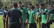 El Verdinegro, en Casa Amarilla: así fue el entrenamiento del equipo sanjuanino en la casa de Boca