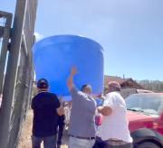 Agua para familias rurales de Chanco