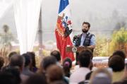 Presidente Gabriel Boric encabeza ceremonia de primera piedra del nuevo Hospital de Licantén