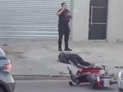 Tirale, tirale: un policía de la Ciudad evitó un robo, se enfrentó con motochorros y mató a uno