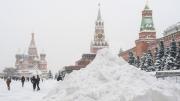 Moscú bate su récord de nieve en 72 años