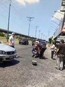 Un herido motorizado tras accidente en la Avenida Aragua