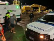 Dramático naufragio frente a Río Negro: rescataron a cuatro marineros y uno sigue desaparecido