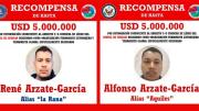 Tras la caída de “El Mencho”, EE.UU. ofrece US$ 10 millones por dos hermanos del Cártel de Sinaloa