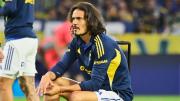 Por otra lesión, Cavani se pierde el partido de Boca contra Gimnasia de Mendoza