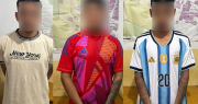 Detuvieron a tres hermanos por perseguir, golpear y acuchillar a otro joven en Rawson