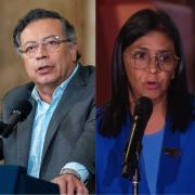 Delcy Rodríguez y Gustavo Petro se reunirían el 14 de marzo en Cúcuta