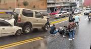 Caos en las calles: Múltiples accidentes se registraron en varios puntos de Caracas en medio de la lluvia de este 27Feb
