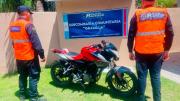 Cayó en un control y la sorpresa fue mayúscula: la moto tenía pedido de secuestro por robo desde 2023