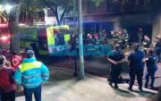 Incendio en el centro de La Plata: fuego, rescates y varios vecinos intoxicados