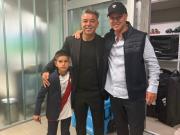 Cómo fue la visita especial de Jorge Brito y su hijo llamado Napoleón a Marcelo Gallardo en su despedida de River en el Monumental