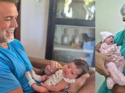 Gabriel Batistuta gritó el gol más esperado tras la llegada de Catalina, su primera nieta: Es la princesa de la casa